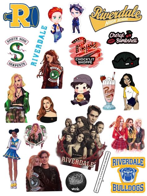 Riverdale Stickers Printable